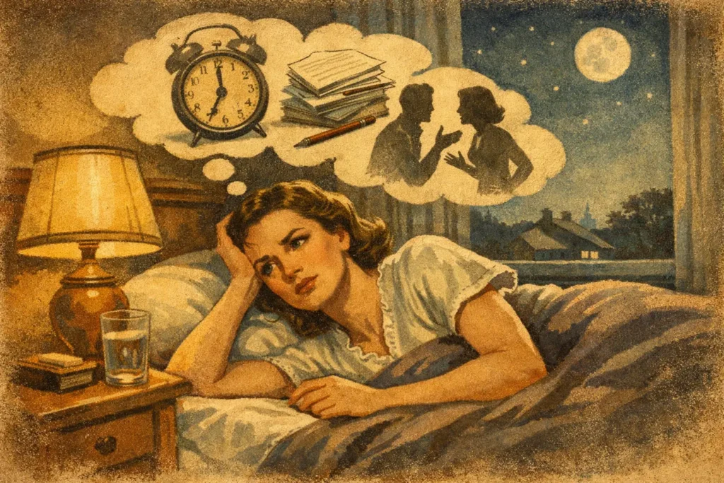 How to Stop Racing Thoughts at Night in 7 Steps