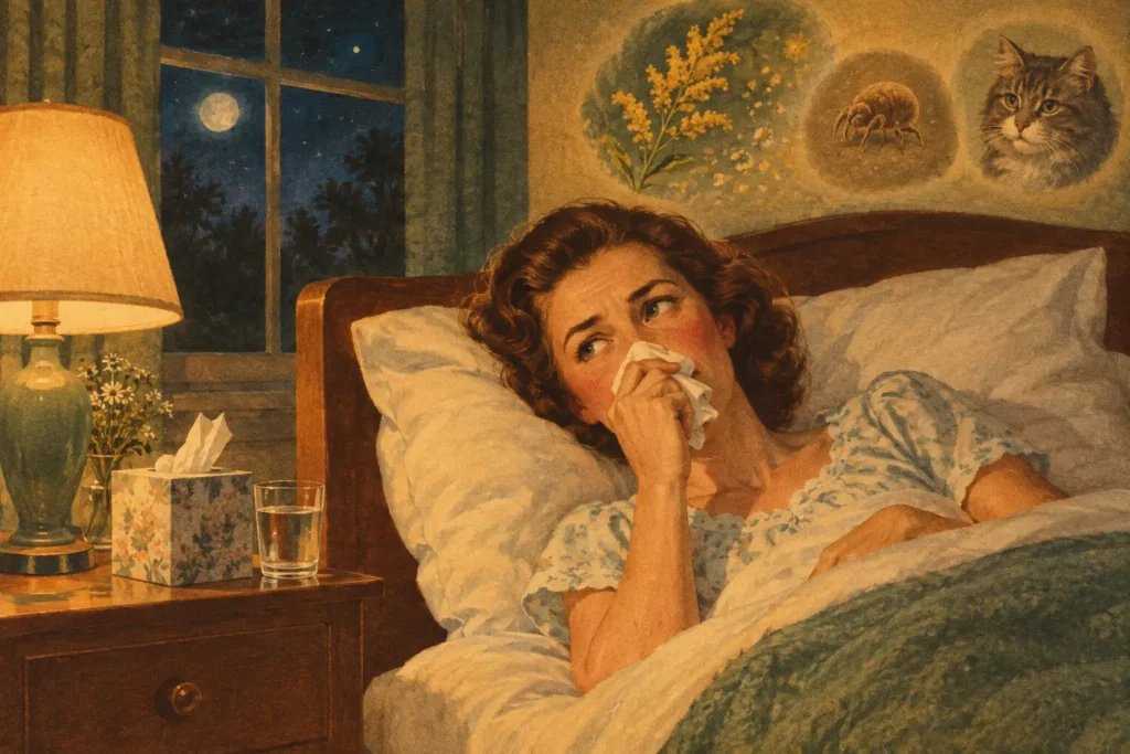 Can Allergies Cause Nighttime Waking? What Helps